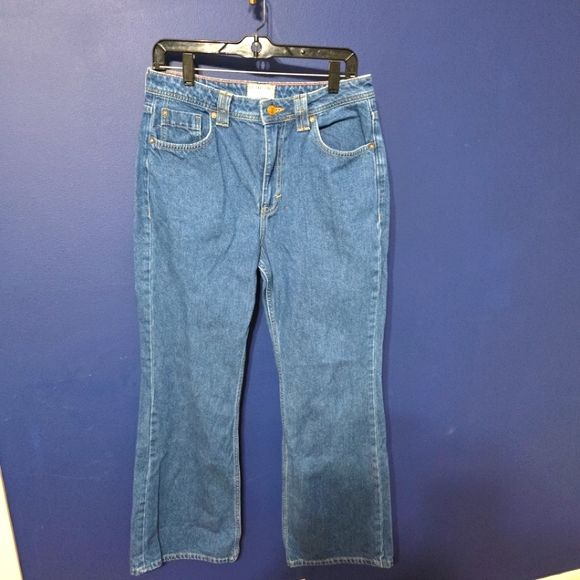 We The Free Jeans Womens 29 Ava High Rise Boot Blue Denim Medium Wash NWOT - Picture 1 of 7